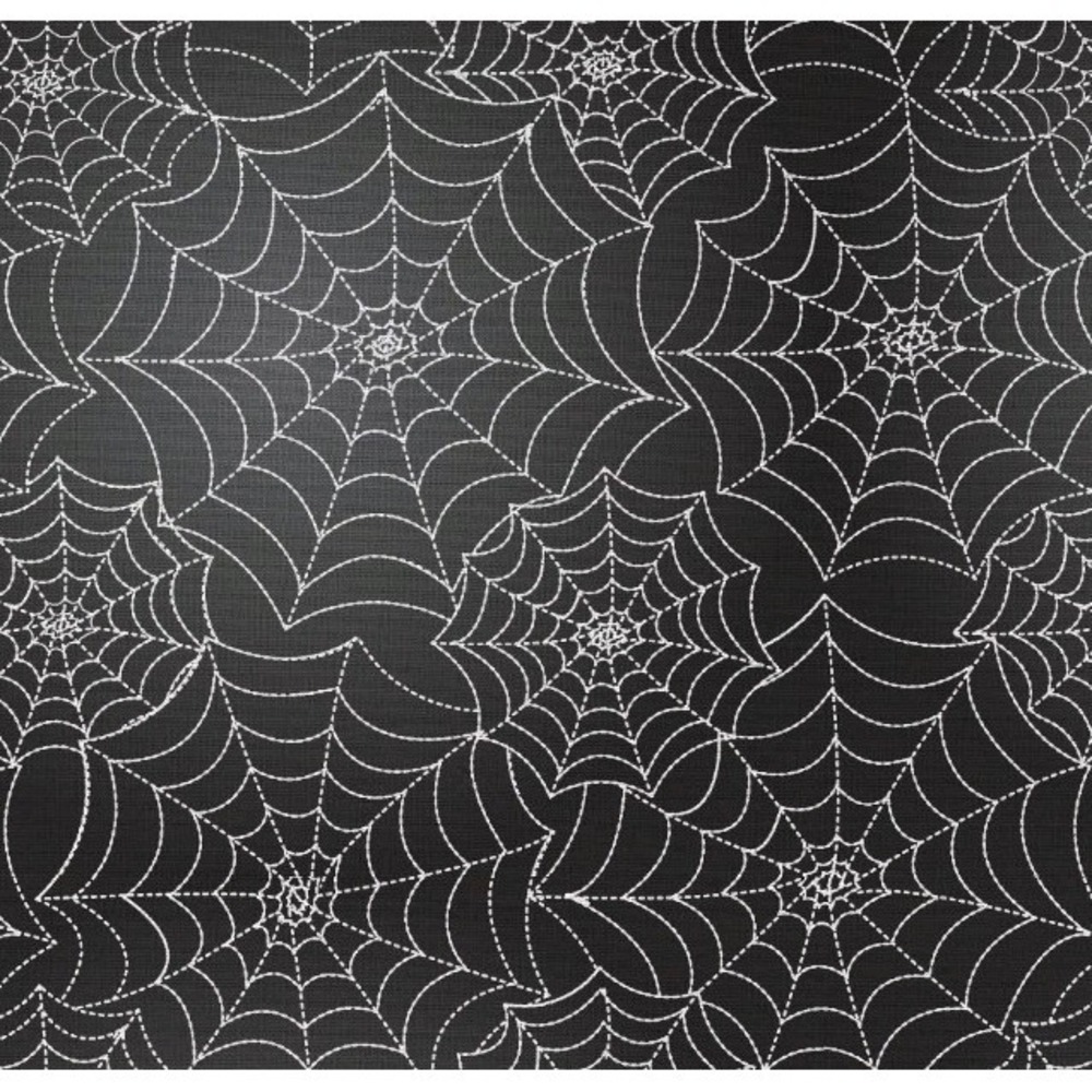 Halloween Spider Webs Pattern - David Textiles Cotton Fabric 1 Yd, Pre-Cut